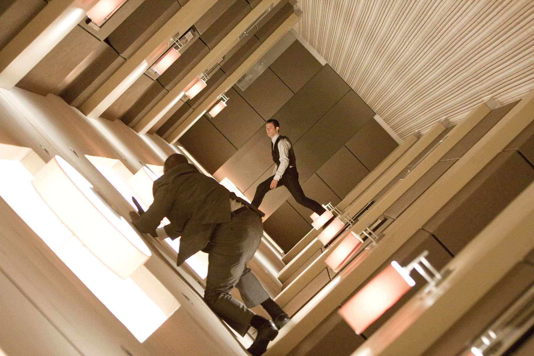 JOSEPH GORDON LEVITT as Arthur in Warner Bros. Pictures' and Legendary Pictures' science fiction action film "INCEPTION," a Warner Bros. Pictures release.